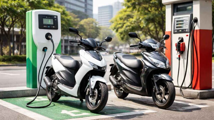 Perbedaan Motor Listrik dan Motor Bensin Dalam Efisiensi Energi!